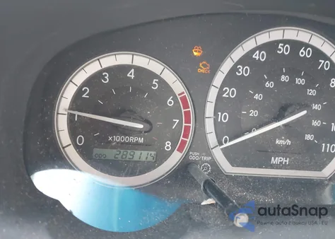 2004 Toyota Sienna Le из США, поврежденный, VIN 5TDZA23C84S096517